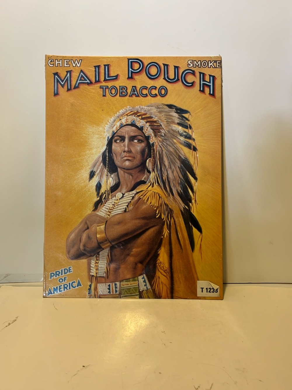 Vintage Style Mail pouch tobacco sign